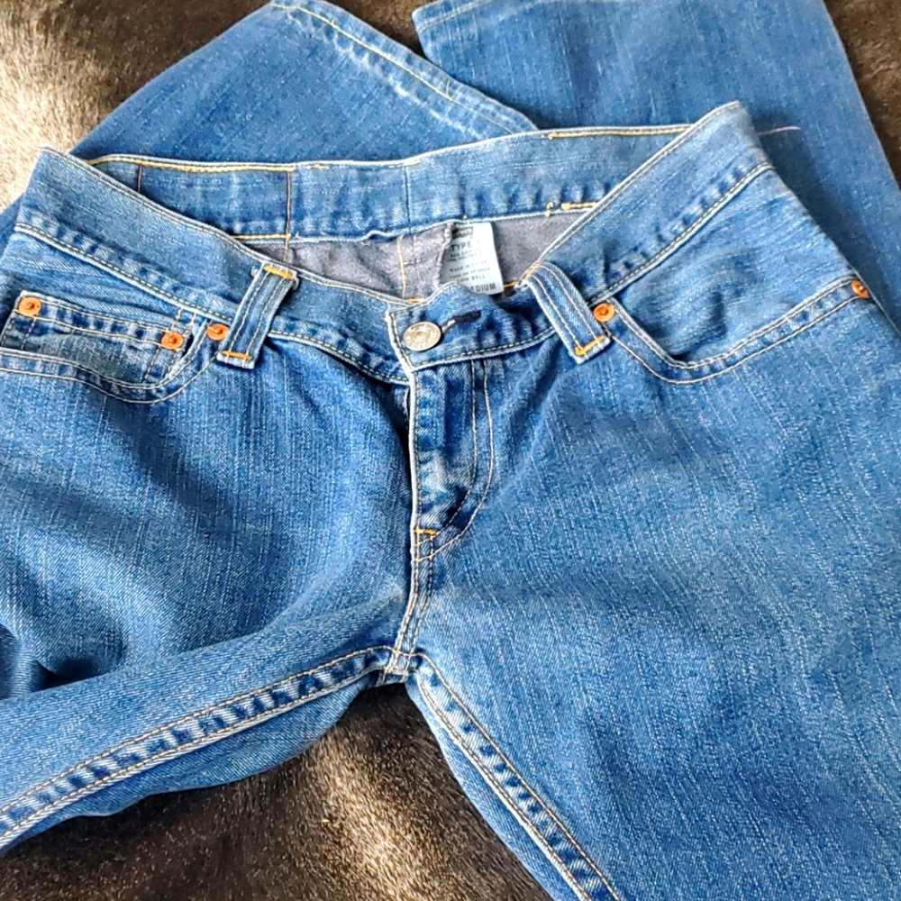 Levi's type 1 low bell size 13 medium jeans